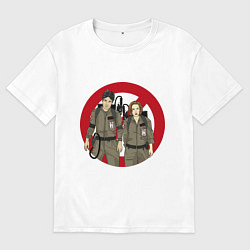 Футболка оверсайз женская X busters, цвет: белый