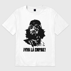 Футболка оверсайз женская Vader - viva la empire, цвет: белый