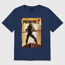 Женская футболка оверсайз Predator 2