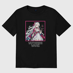 Футболка оверсайз женская Карлотта, цвет: черный