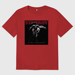 Футболка оверсайз женская Xo, цвет: красный