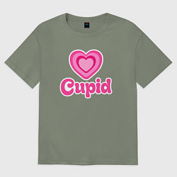 Футболка оверсайз женская Амур, цвет: авокадо