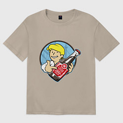 Футболка оверсайз женская Vault Guybrush, цвет: миндальный