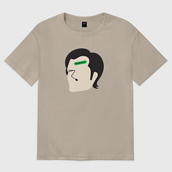 Футболка оверсайз женская Марк Разделение, цвет: миндальный