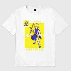 Женская футболка оверсайз Хантер Kurapika