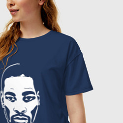 Футболка оверсайз женская Kevin Durant, цвет: тёмно-синий — фото 2