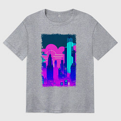 Женская футболка оверсайз Будущее близко