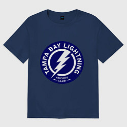 Женская футболка оверсайз HC Tampa Bay Lightning