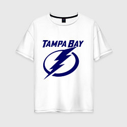 Футболка оверсайз женская HC Tampa Bay, цвет: белый