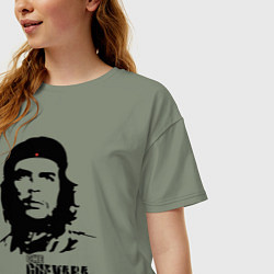 Футболка оверсайз женская Эрнесто Че Гевара, цвет: авокадо — фото 2