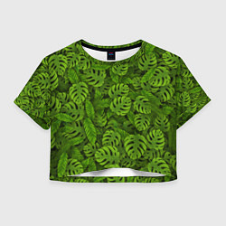 Женский топ Тропические листья
