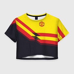 Женский топ Man United FC: Yellow style