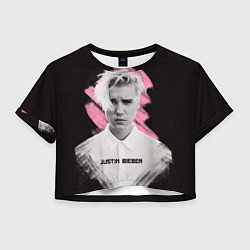 Женский топ Justin Bieber: Pink Splash