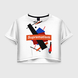 Женский топ Supermatism White