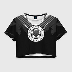 Женский топ FC Leicester City: Black Style