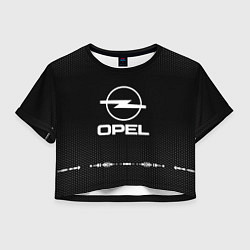 Женский топ Opel: Black Abstract