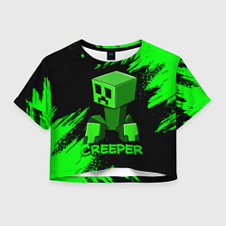 Женский топ MINECRAFT CREEPER