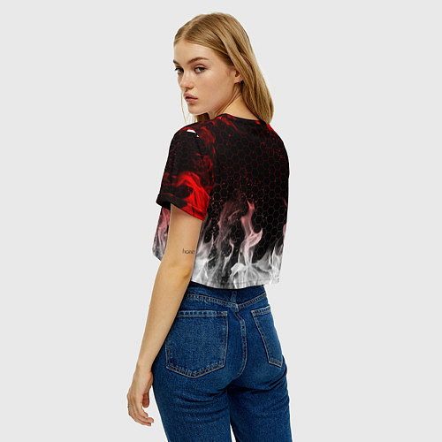Женский топ RUST / 3D-принт – фото 4