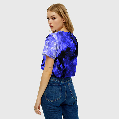 Женский топ TOYOTA / 3D-принт – фото 4