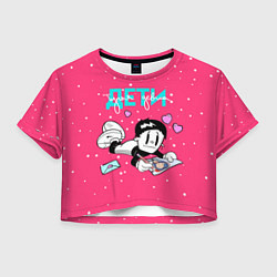 Женский топ Тупая девка