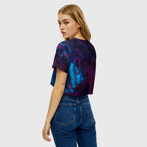 Женский топ ЗВЕЗДНЫЙ ВОЛК / 3D-принт – фото 4