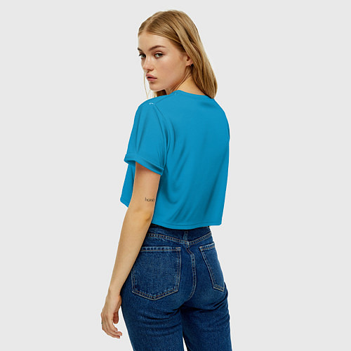 Женский топ Заяц с мешком сердец / 3D-принт – фото 4