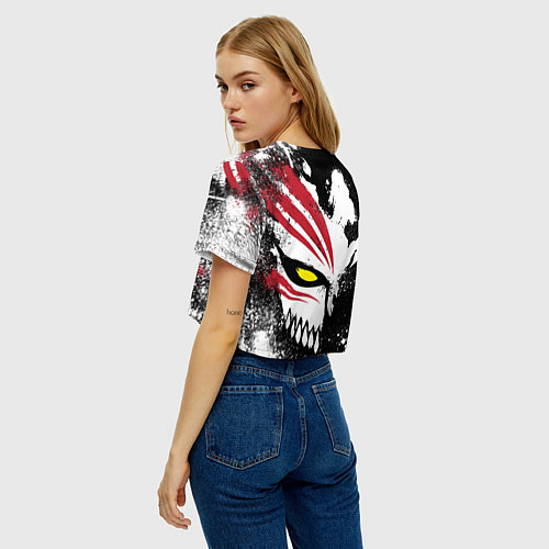 Женский топ БЛИЧ МАСКА BLEACH / 3D-принт – фото 4