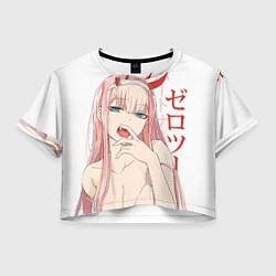 Женский топ Darling in the Franxx Zero Two