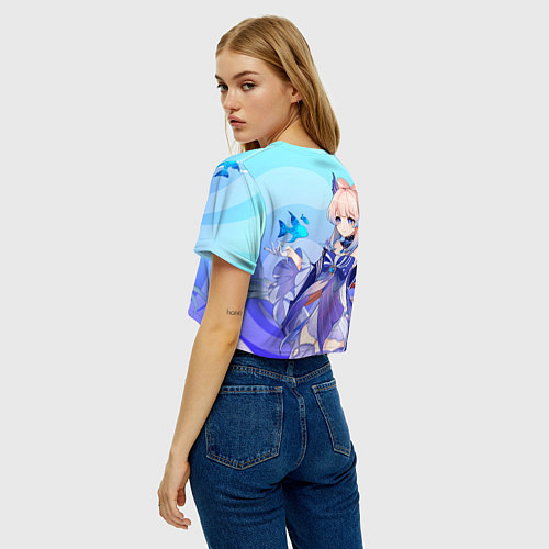 Женский топ Genshin Impact, Кокоми / 3D-принт – фото 4