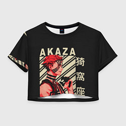Женский топ Клинок демонов Akaza