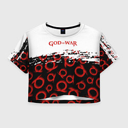 Женский топ God of War Logo Pattern