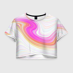 Женский топ Abstract gradient lines