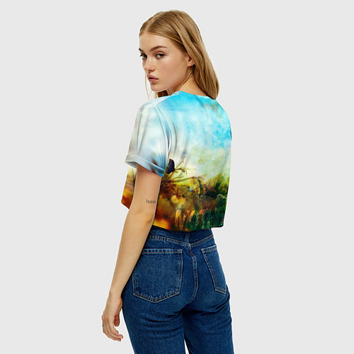 Женский топ Ребенок, будущим мамам / 3D-принт – фото 4