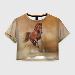 Женский топ BAY HORSE гнедой конь