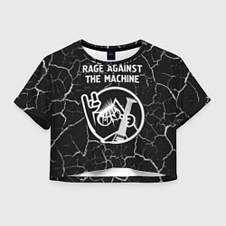 Женский топ Rage Against The Machine КОТ Трещины