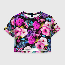 Женский топ Floral pattern Summer night Fashion trend