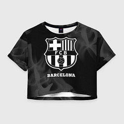 Женский топ Barcelona Sport на темном фоне