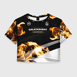 Женский топ Galatasaray legendary sport fire