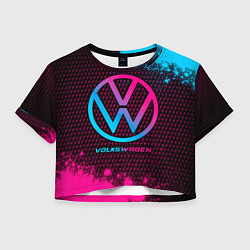 Женский топ Volkswagen - neon gradient