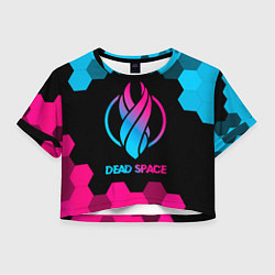 Женский топ Dead Space - neon gradient