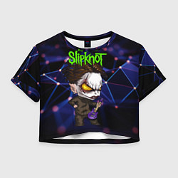 Женский топ Slipknot dark blue