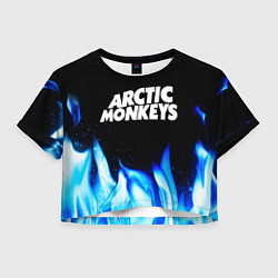 Женский топ Arctic Monkeys blue fire