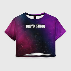 Женский топ Tokyo Ghoul gradient space