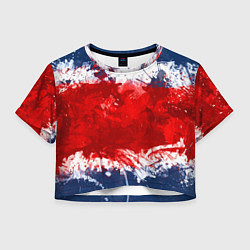 Женский топ Grunge strips colors