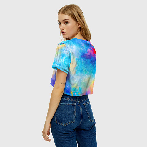 Женский топ Лисоволк / 3D-принт – фото 4