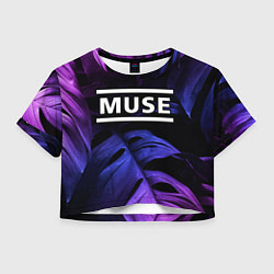 Женский топ Muse neon monstera