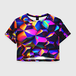 Женский топ Бензиновые неоновые кристаллы