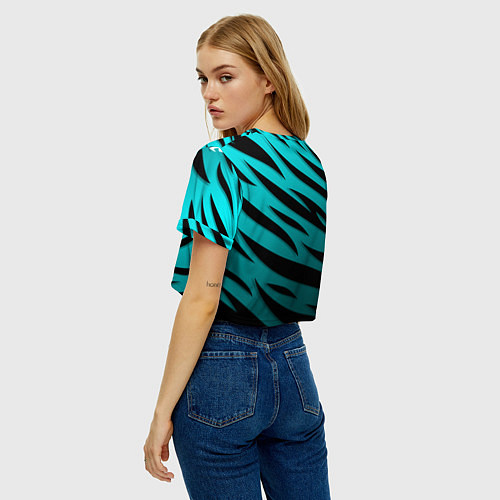 Женский топ Хаширо Токито - клинок рассекающий демонов / 3D-принт – фото 4