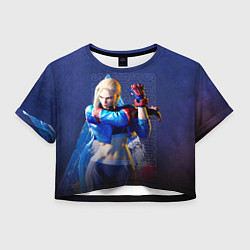 Женский топ Street Fighter 6: Cammy