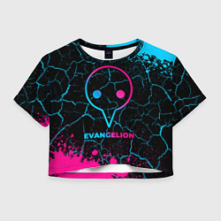 Женский топ Evangelion - neon gradient